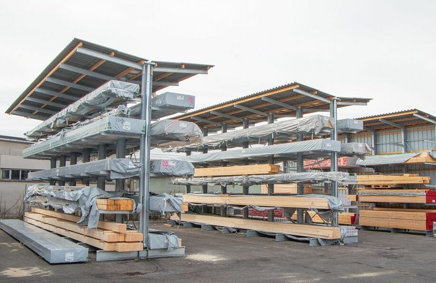 [Translate "Niederlande"] Cantilever racking Yard racking